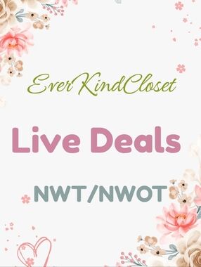 Live Deals - NWT/NWOT - Final Sale